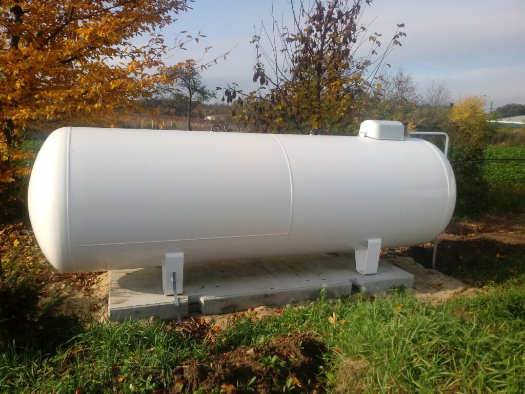 montaż instalacji gazowych Mszczonów – zbiornik gazowy propan