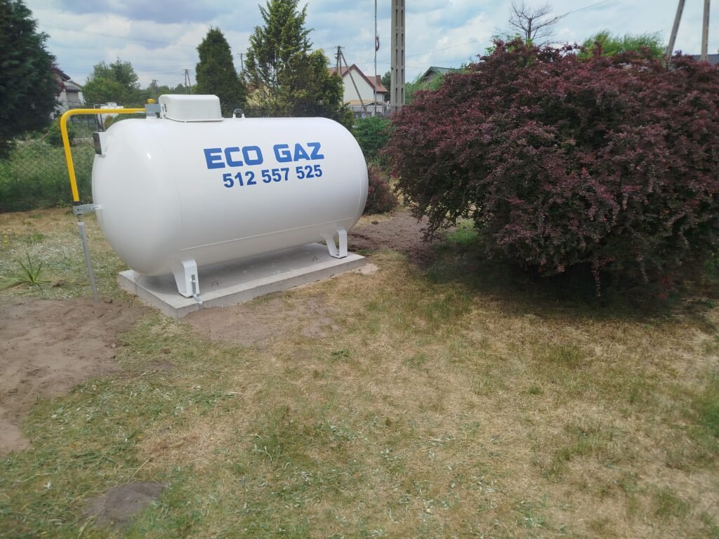 instalacja zbiornika